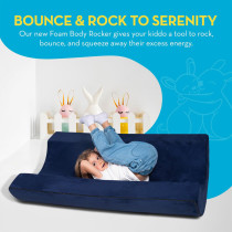 Factory Custom Made Sensory Rocking Chair for Kids with Soft Foam Body Support for Play and Therapy