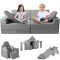 Factory Custom Modular Kids Foam Play Couch Set 15PCS Convertible Floor Sofa for Playroom