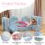 OEM&ODM Modular Kids Play Couch with Glow in the Dark Foam for Imaginative Playroom Setup