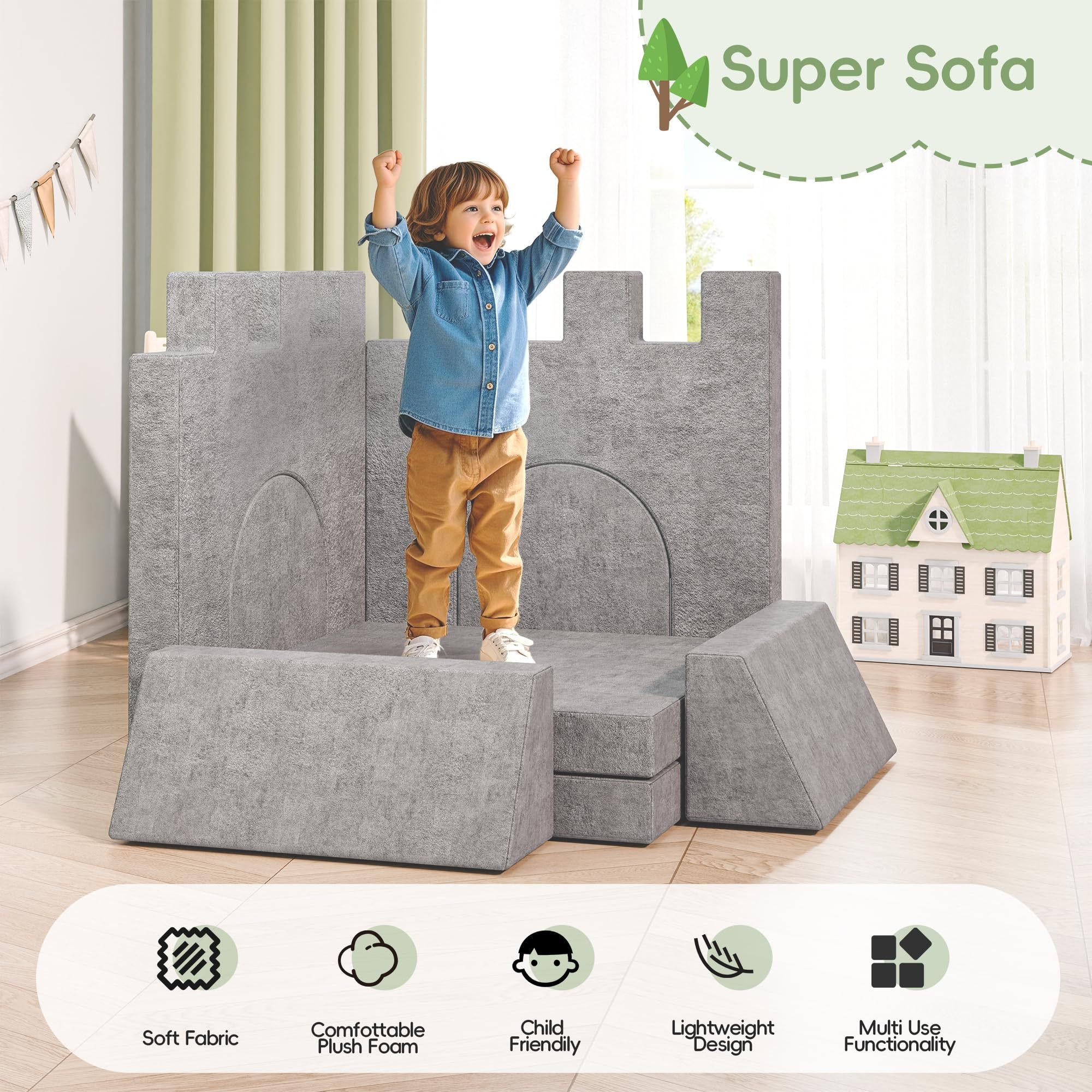 Interesting parameters of children's sofa