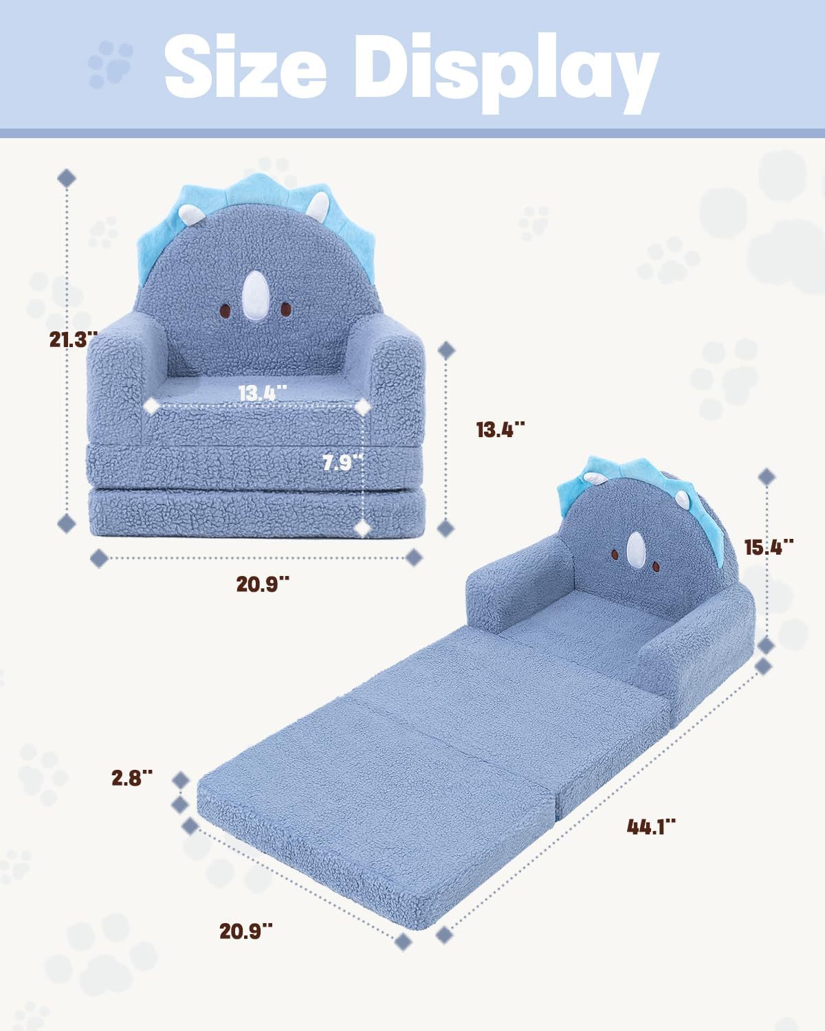 Sofa recliner length, width & height introduction