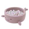 Custom Whale Design Foam Ball Pit for Toddlers Indoor Playroom and Sensory Activities