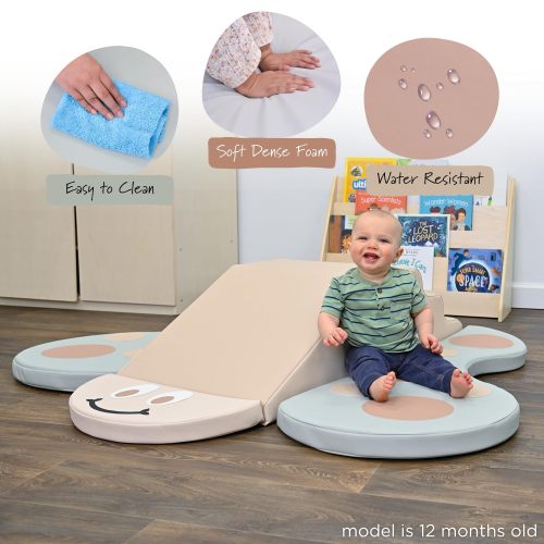 Custom Butterfly Shape Climbing Play Mat for Toddlers Soft Foam Floor Gym Pad