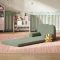 Custom Factory-Made Green Foam Sofa for Kids' Rooms