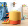 Custom Factory-Made Dinosaur Shaped Pouf and Ottoman for Kids' Rooms