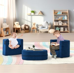 Customized OEM&ODM Modular Kids Play Couch Chair Set Foam Floor Cushions for Childrens