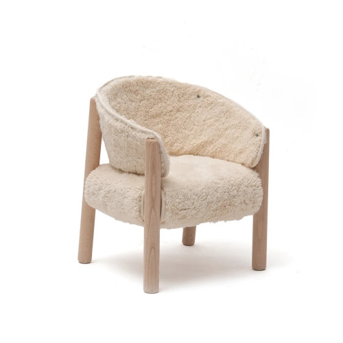 Custom Kids Wooden Dining Chair Durable and Comfortable for Mealtime Use