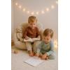 Customized Toddler Floor Cushion Chair Cozy Reading Seat Sherpa Armchair Gift