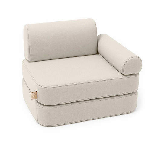 Made to Order Single Modular Kids Sofa Chair for Cozy Playroom and Bedroom