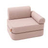 Made to Order Single Modular Kids Sofa Chair for Cozy Playroom and Bedroom
