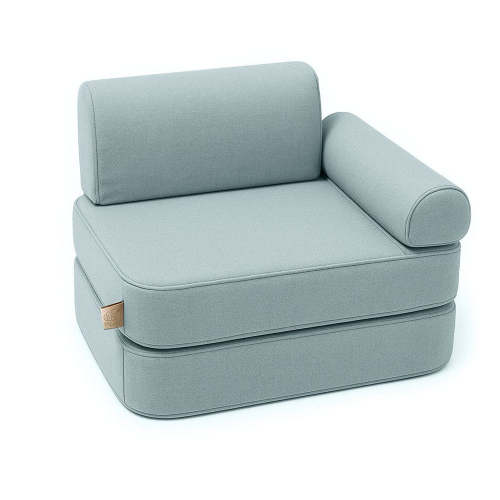 Made to Order Single Modular Kids Sofa Chair for Cozy Playroom and Bedroom