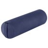 Custom Yoga Bolster Pillow Meditation Cushion with Machine Washable Cotton Cover