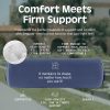 Custom Yoga Bolster Pillow Meditation Cushion with Machine Washable Cotton Cover