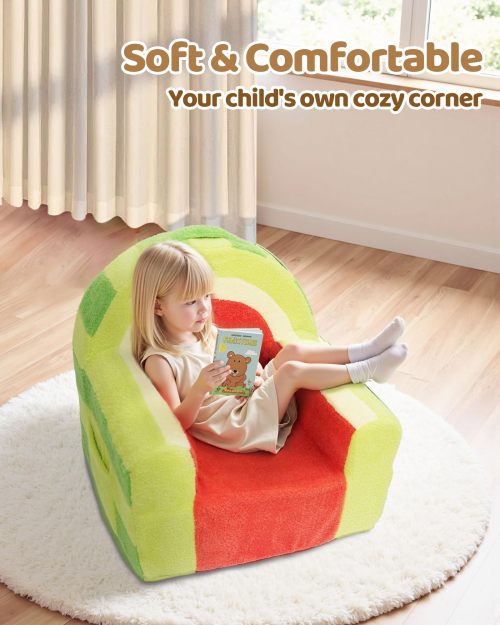 Custom Watermelon One-Piece Kids Sofa Chair Cute and Comfortable Design