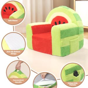 Custom Watermelon One-Piece Kids Sofa Chair Cute and Comfortable Design