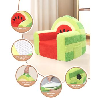 Custom Watermelon One-Piece Kids Sofa Chair Cute and Comfortable Design