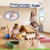 Customized Multicolor Puzzle Foam Blocks Modular Children Loveseat Playset