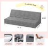 Custom Gary Modular Sofa with Heart-Shaped Cushions for Toddlers Playroom and Bedroom