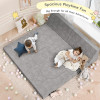 Custom Gary Modular Sofa with Heart-Shaped Cushions for Toddlers Playroom and Bedroom