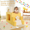 Factory Customized Compressible Kids Fabric and Sponge Combo Sofa for Wholesale