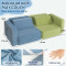 Customizable Modular Play Couch Sofa Bed with Soft Foam Lounging Pads for Kids