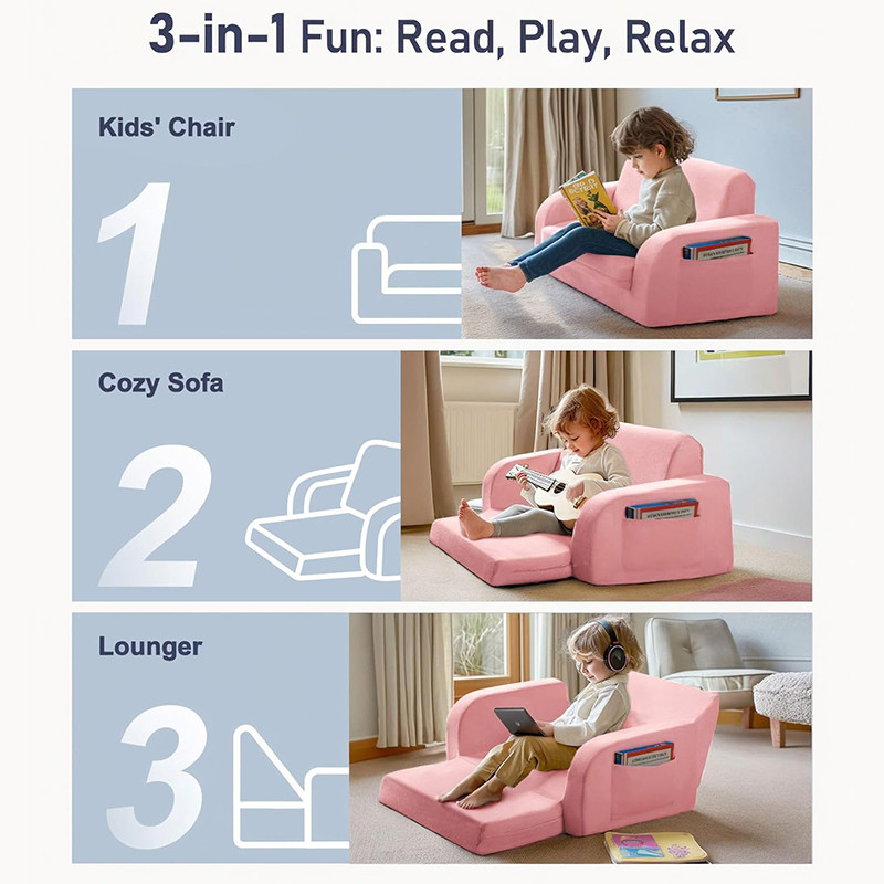 Interesting parameters of children's sofa