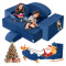 Tailored Navy Blue Modular Children Sofa Set for Playroom and Bedroom