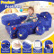 Custom Blue Cosmic Galaxy Modular Kids Sofa Set for Playroom and Imaginative Play