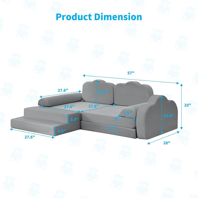 Interesting parameters of children's sofa