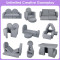 Customized Grey 7 Piece Minimalist Modular Children Couch Set for Playroom