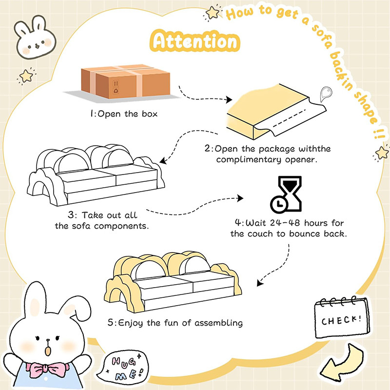 Interesting parameters of children's sofa