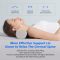 Custom Cervical Pillow Memory Foam Neck Bolster 3.1in Medium Soft Sleep Yoga
