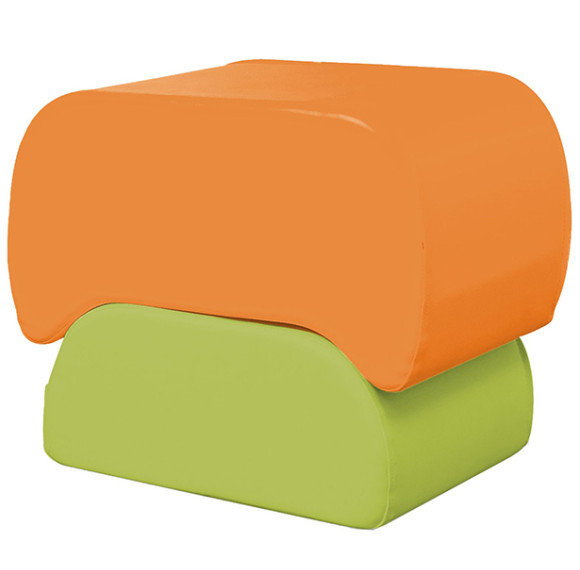 Custom Factory Kids Table and Stool 2 Piece Foam Set for Playroom and Learning