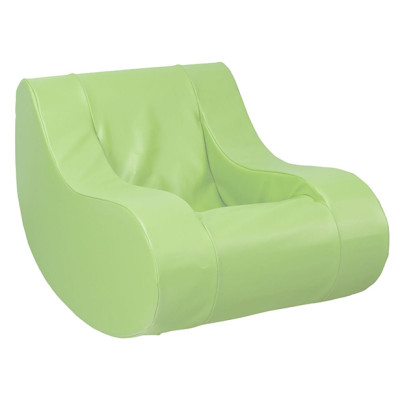 Custom Factory Rocking Lounge Chair Soft Foam Seat for Children Playroom Use