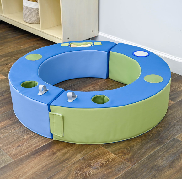 Custom Factory Circular Soft Play Ring for Kids Sensory Training and Play