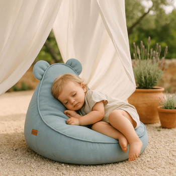 Custom Factory Kids Bean Bag Sofa Soft Foam Seat for Playroom and Bedroom