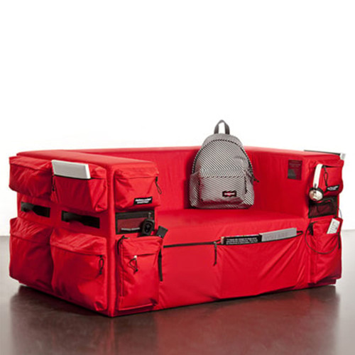 Custom Factory Portable Compressible Kids Sofa Travel Couch for Easy Storage
