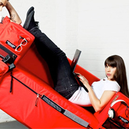 Custom Factory Portable Compressible Kids Sofa Travel Couch for Easy Storage
