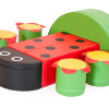 Custom Factory Ladybug Shaped Modular Soft Play Set for Kids Playroom and Nursery