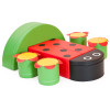 Custom Factory Ladybug Shaped Modular Soft Play Set for Kids Playroom and Nursery