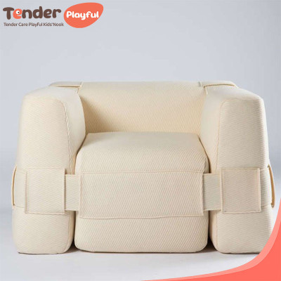 Made-to-Order Factory Kids Foam Rocking Sofa Chair Soft Seat for Playroom and Bedroom