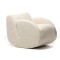 Tailored Production Kids Sofa Rocking Chair Foam Upholstered Seat for Playroom and Nursery