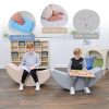 Professional Manufacturer Kids Rocker Chair Banana Shape Flexible Classroom Seat Sensory Training Furniture for Kindergarten