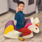 OEM Custom Specialized Workshop Kids Soft Play Rocking Horse Foam Toy for Toddler Indoor Play