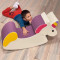 OEM Custom Specialized Workshop Kids Soft Play Rocking Horse Foam Toy for Toddler Indoor Play