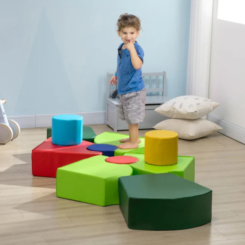 OEM ODM Supplier Kids Soft Climbing Play Sofa Modular Foam Seat for Playroom