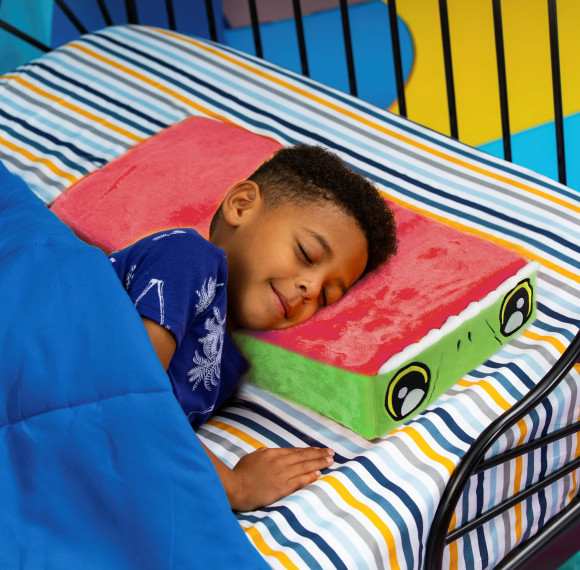 Made-to-Order Factory Kids T-Rex Cube Pillow Plush Toy 2 in 1 Cushion for Toddlers