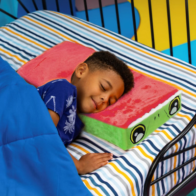 Made-to-Order Factory Kids T-Rex Cube Pillow Plush Toy 2 in 1 Cushion for Toddlers