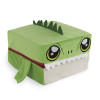 Made-to-Order Factory Kids T-Rex Cube Pillow Plush Toy 2 in 1 Cushion for Toddlers