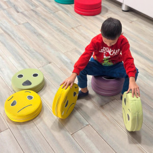 Tailored Production Kids Round Foam Soft Play Toy Educational Development for Playroom